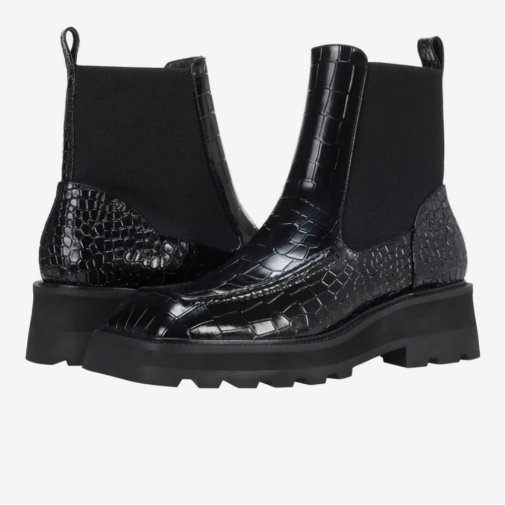 Intentionally Blank Embossed Boots